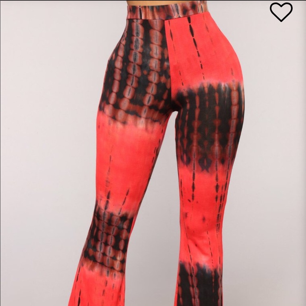 Flare Tie Dye Pants